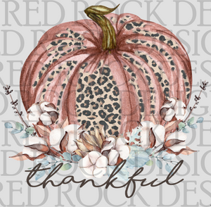 Thankful Leopard Pumpkin - DD