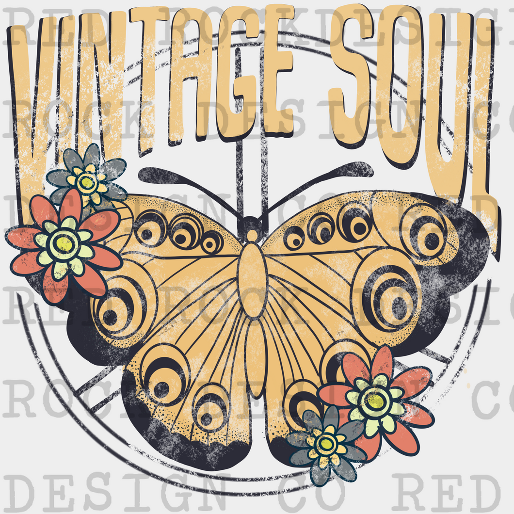 Vintage Soul Butterfly - DD