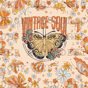 Vintage Soul Butterfly Tumbler - DD