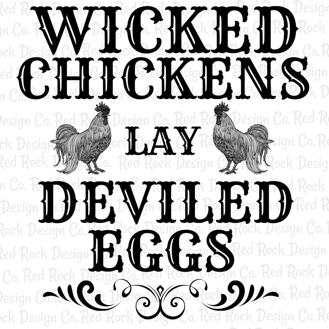 Wicked Chickens Lay Deviled Eggs - 2