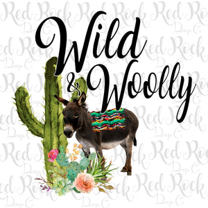 Wild & Woolly - blank - DD