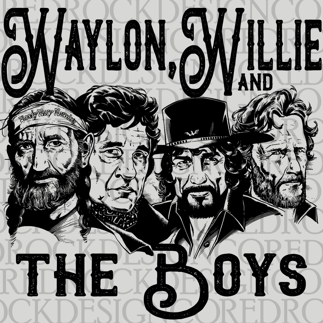 Waylon, Willie & The Boys- DD